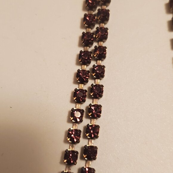 1 Big Ruby Stone Necklace, item # A 1238, wt . 42 grams. - Picture 8 of 13